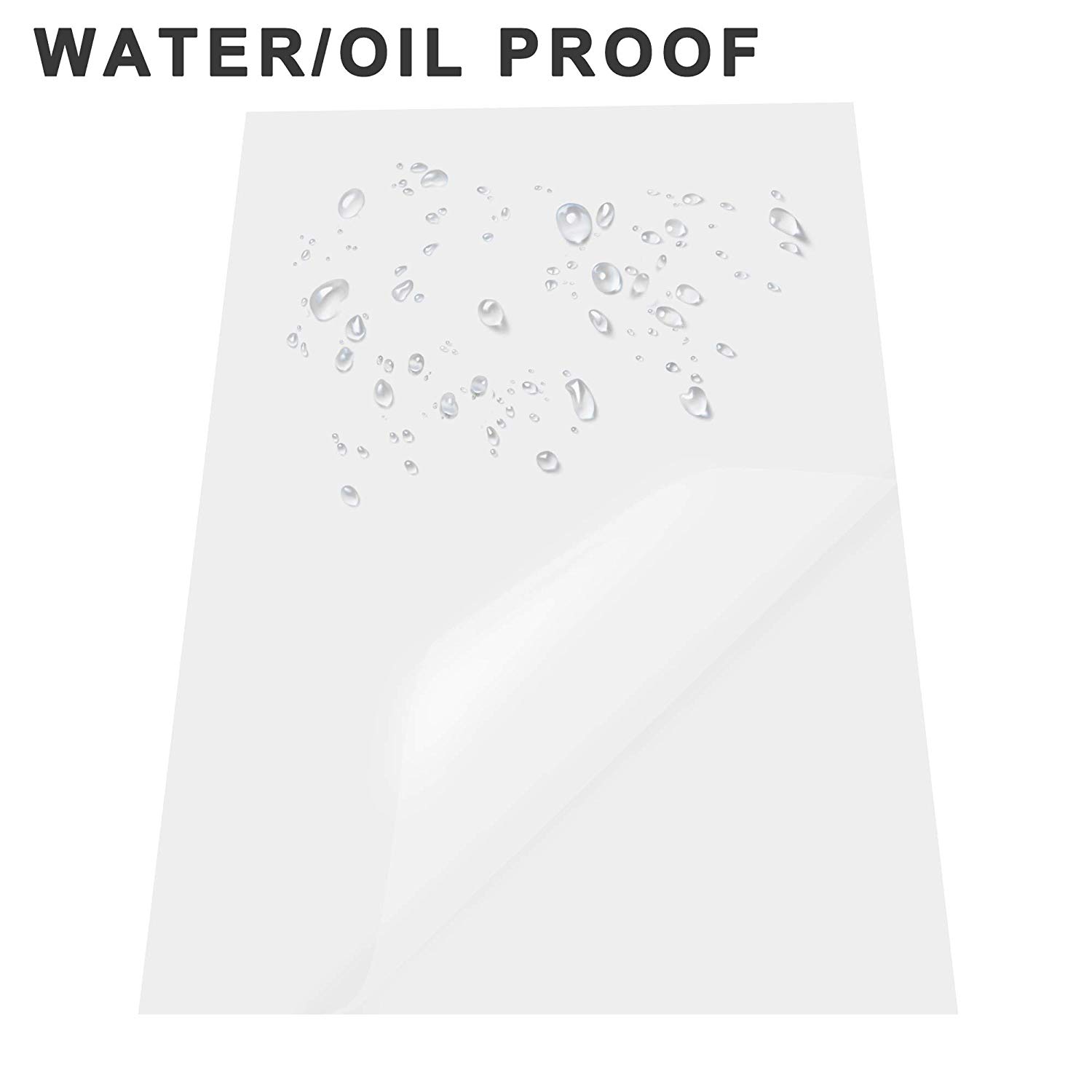 Mr-Label-Waterproof Blank Water Bottle Labels–US Letter Sheet - for  Inkjet|Laser Printer-Self-Adhesive Wraparound-for 16oz. Water Bottle-Matte