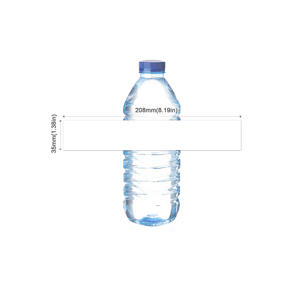 Waterproof Printable Water Bottle Labels