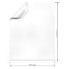 Hyggehaus Clear Sticker Paper for Inkjet Printer Full Page Labels