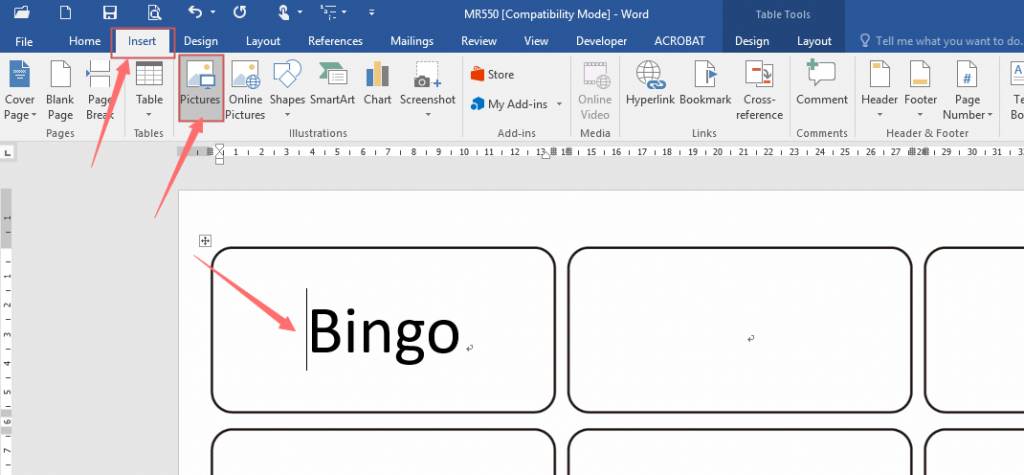 how to make labels in word on mac