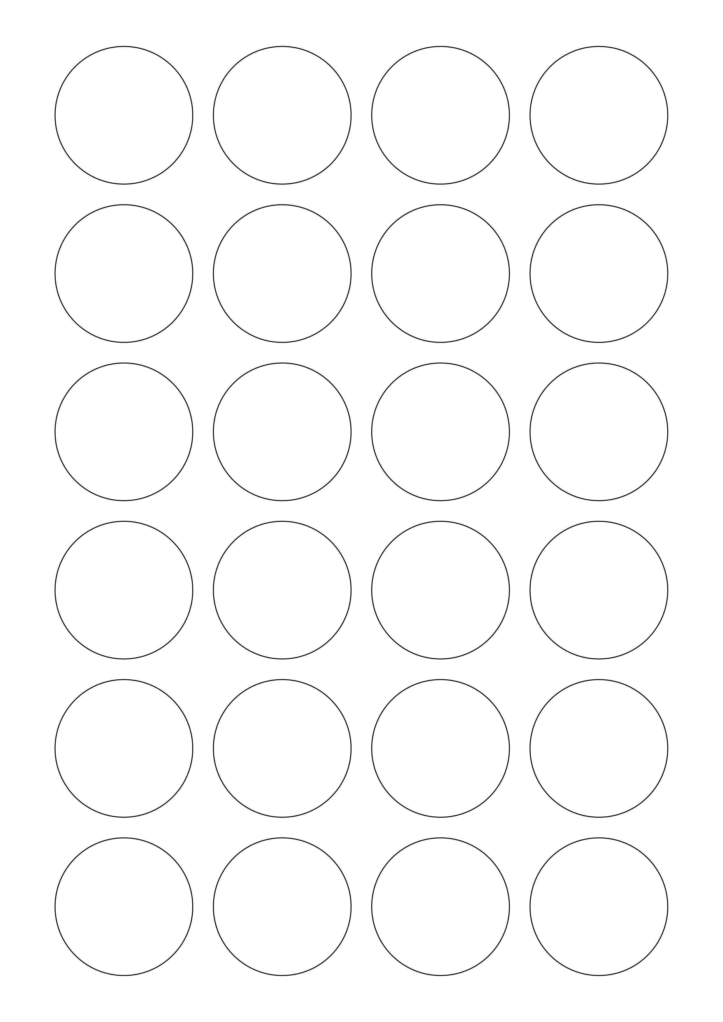 MR20 – Φ 20 mm – A20 Sheet – 220 Round Labels – MR-LABEL Within Round Sticker Labels Template