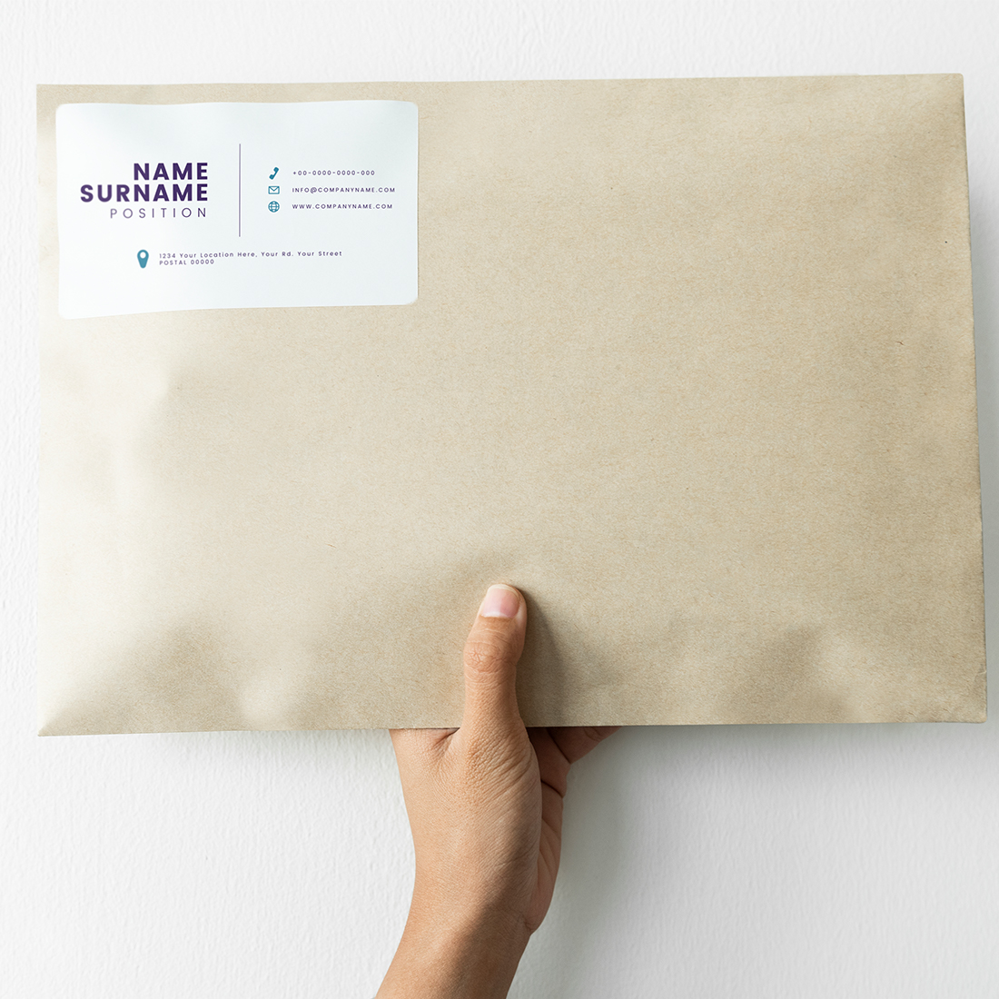 MR-Label White Parcel Shipping Labels – for Packages, Parcels