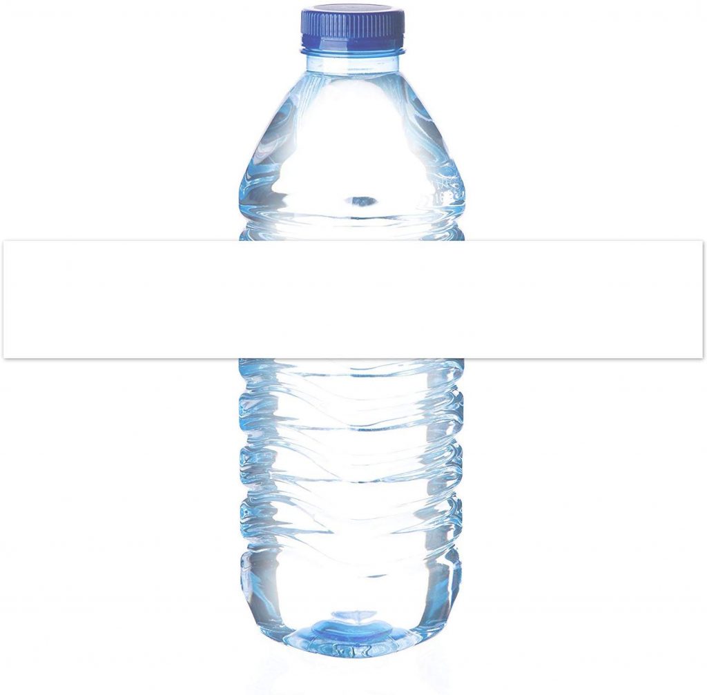 MrLabelWaterproof Blank Water Bottle Labels for A4 sheet for