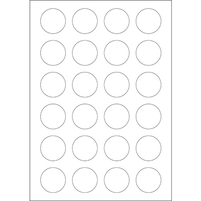 1.5 Inch Circle Sticker Template