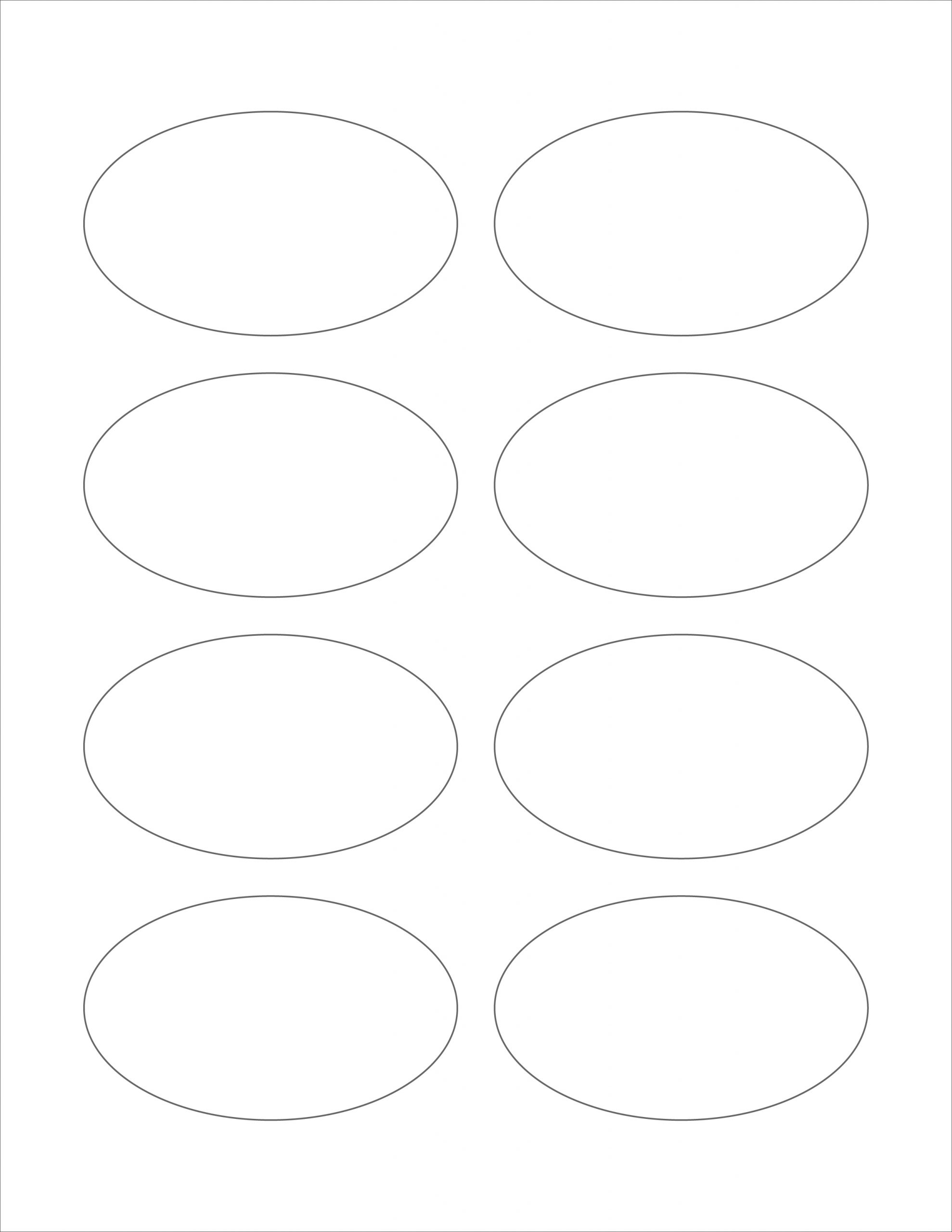 MR820 – 2″ x 3-1/3″ – US Letter Sheet – 8 Oval Labels – MR-LABEL