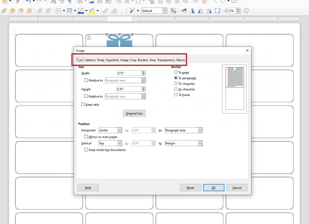 How to use LibreOffice template? – MR-LABEL