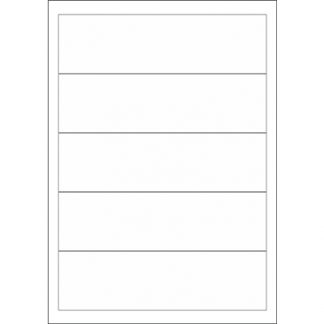 Rectangular With Square Corners – A4 – MR-LABEL